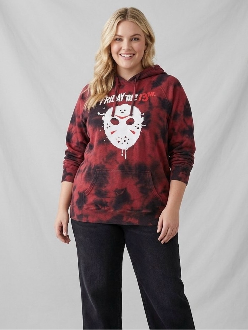 Torrid Friday the 13th Jason Voorhees Tie Dye Hoodie Size 0